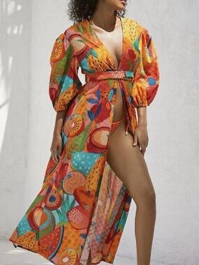 Farm Rio Swim suit cover up sz L